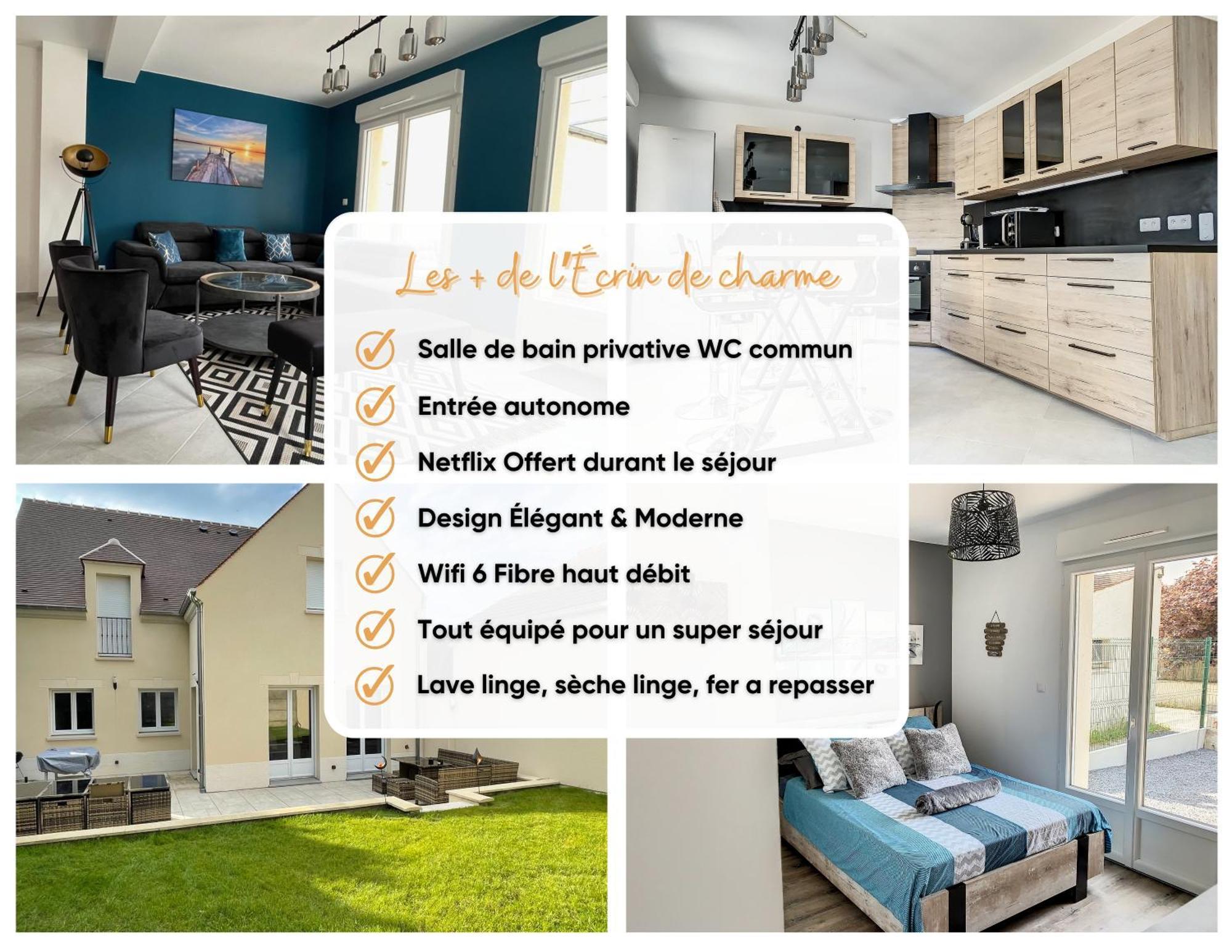 Chambre Songe Dans Maison Au Calme Compiègne Zewnętrze zdjęcie